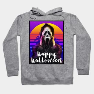 halloween scream retro Hoodie